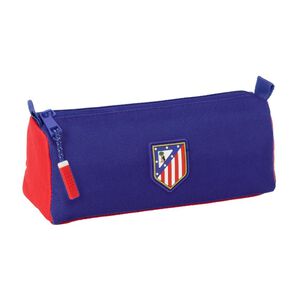 Blue and Red and White Pencil Case